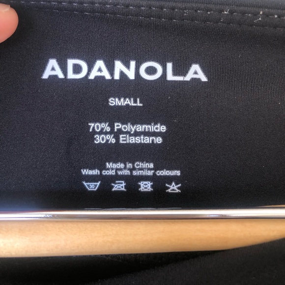 Adanola Ultimate Micro Piping Leggings Size Small - Picture 8 of 9